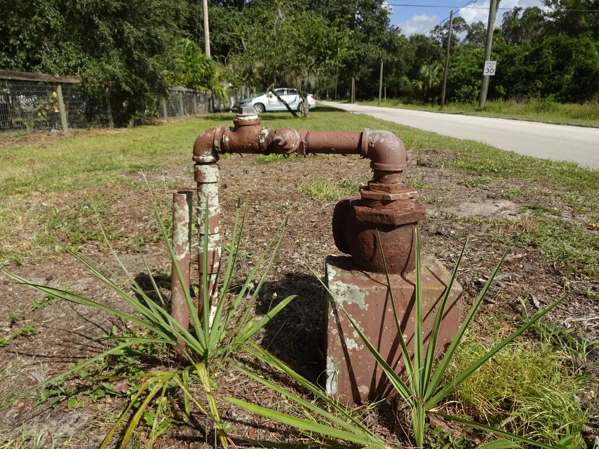 Artesian WellNo.1 Looking West Oct. 5, 2019