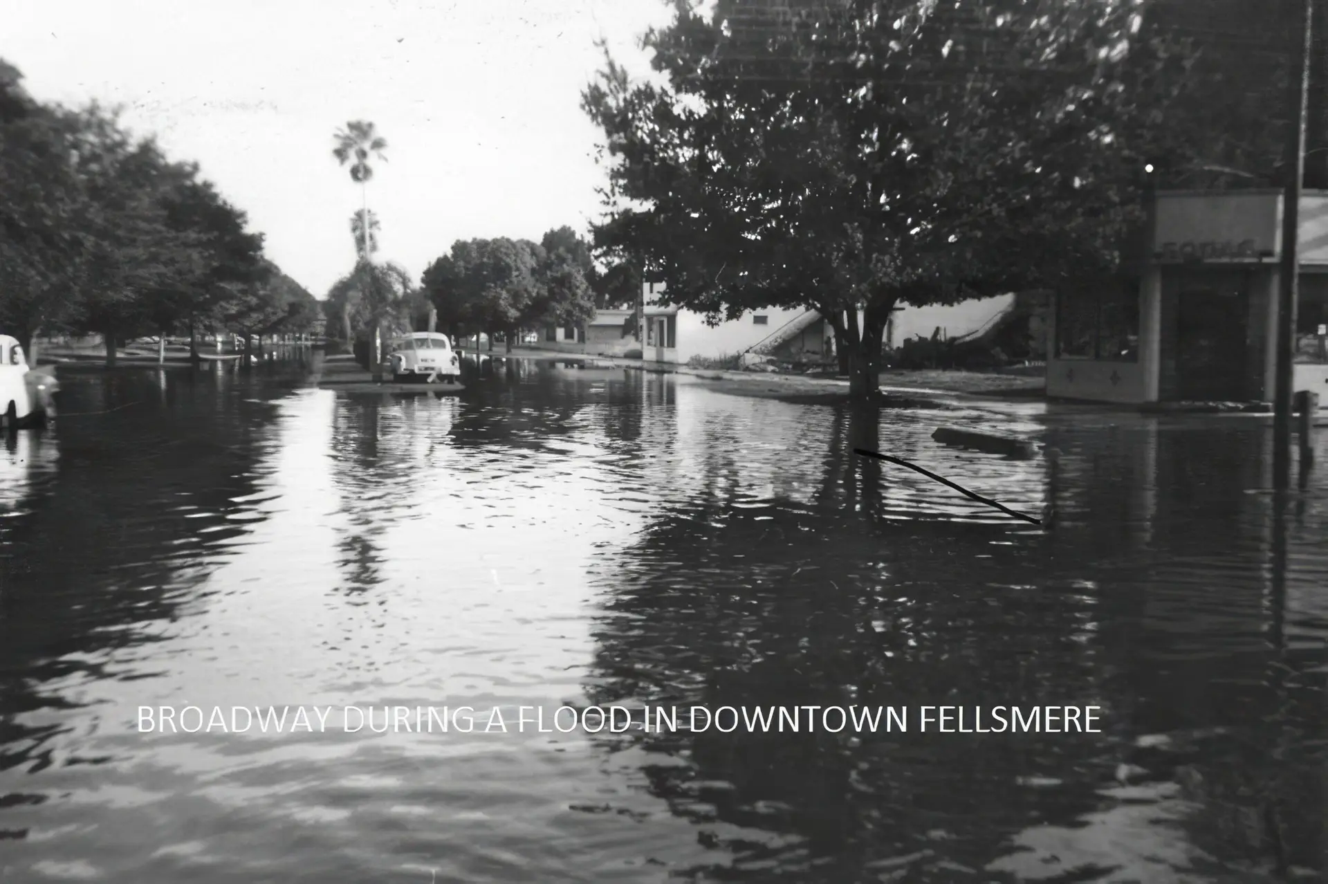 Broadway During A Flood in Downtown Fellsmere -gigapixel-high fidelity v2-6x